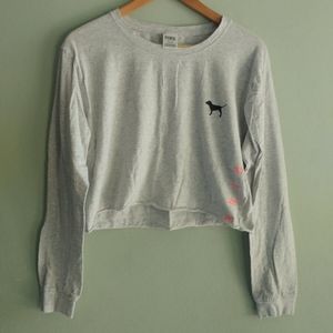 Pink Victoria Secret crop top